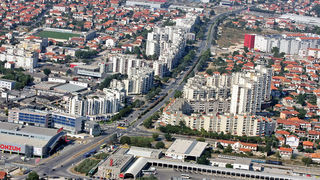 Zadar – Zračne snimke – Bulevar (foto: Marin Gospić)