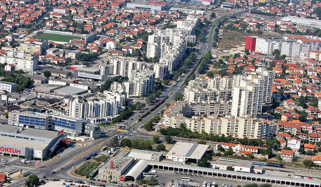 Zadar – Zračne snimke – Bulevar (foto: Marin Gospić)
