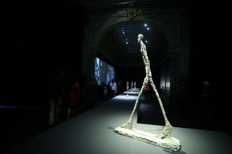 Zagreb: Eksponati izložbe Alberto Giacommeti u Umjetničkom paviljonu Zagreb: Eksponati izložbe Alberto Giacommeti u Umjetničkom paviljonu