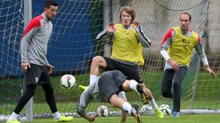 Trening hrvatske nogometne reprezentacije 2. rujna 2014. Photo: Igor Kralj/PIXSELL Trening hrvatske nogometne reprezentacije 2. rujna 2014. Photo: Igor Kralj/PIXSELL