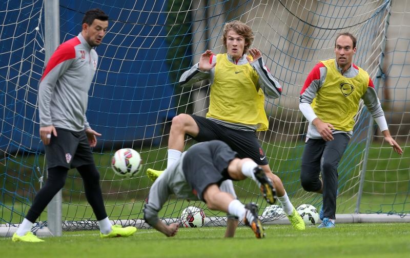 Trening hrvatske nogometne reprezentacije 2. rujna 2014. Photo: Igor Kralj/PIXSELL Trening hrvatske nogometne reprezentacije 2. rujna 2014. Photo: Igor Kralj/PIXSELL