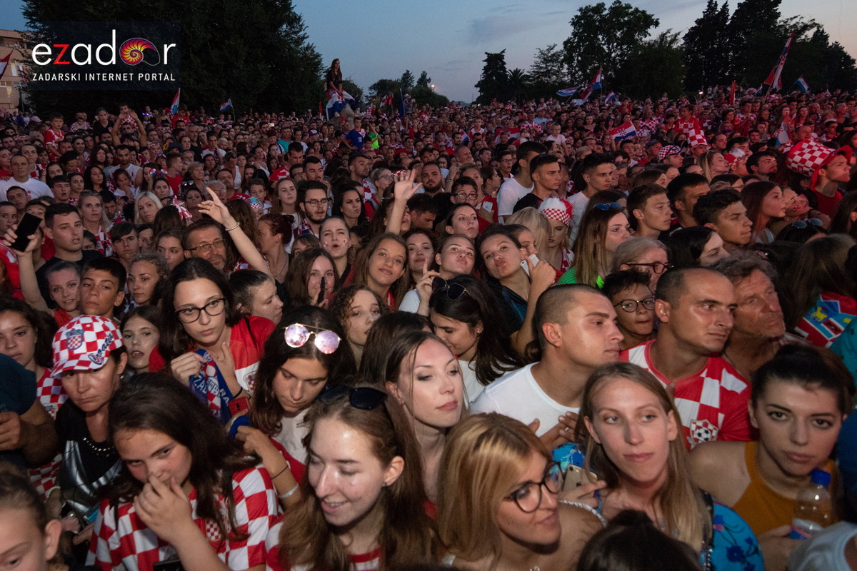 Veličanstven doček četvorice zadarskih Vatrenih
