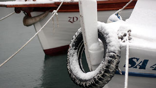 Snijeg u Zadru, 17. prosinca 2009, Foto: Saša Čuka