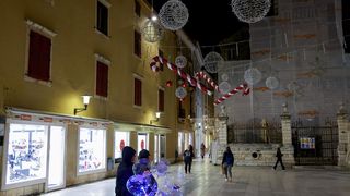 Zadar: Blagdanski ugođaj na gradskim ulicama