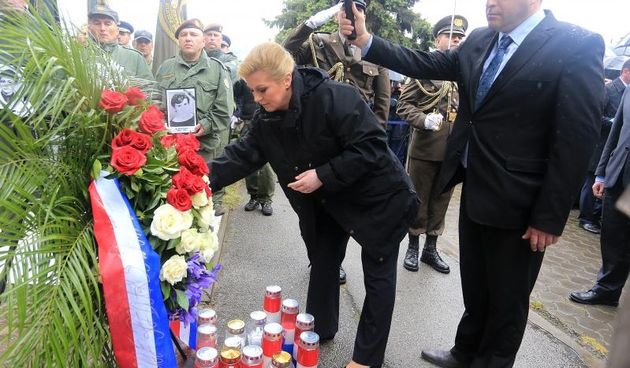 02.05.2015., Borovo Selo – Obiljezavanje 24. obljetnice pogibije 12 hrvatskih redarstvenika u Borovom Selu koji su uhvaceni u od strane pobunjenih Srba. Photo: Davor Javorovic/PIXSELL