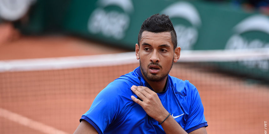 Nick Kyrgios, foto: rolandgarros Nick Kyrgios, foto: rolandgarros