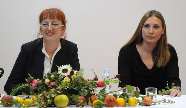 Zadar, 261010. Davorka Krncevic ravnateljica doma Zemunik i psihologinja istoimenog doma predstavile su rezultate istrazivanja o tome koliko su korisnici zadovoljni kvalitetom usluga koje tamo primaju. Foto: Andrija Lucic / cropix