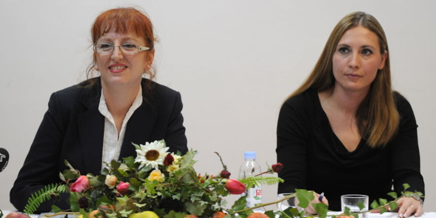 Zadar, 261010. Davorka Krncevic ravnateljica doma Zemunik i psihologinja istoimenog doma predstavile su rezultate istrazivanja o tome koliko su korisnici zadovoljni kvalitetom usluga koje tamo primaju. Foto: Andrija Lucic / cropix