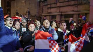 Doček rukometaša u Zadru Doček rukometaša u Zadru