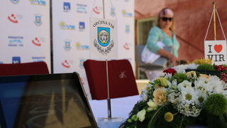 Na zadarskom Narodnom trgu najavljen Virski maraton 2016. Foto: Kažimir Škrbić/Virski list Na zadarskom Narodnom trgu najavljen Virski maraton 2016. Foto: Kažimir Škrbić/Virski list