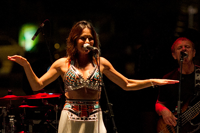 Severina @Ponton festival u uvali Jazine, Foto: Leo Banić Severina @Ponton festival u uvali Jazine, Foto: Leo Banić