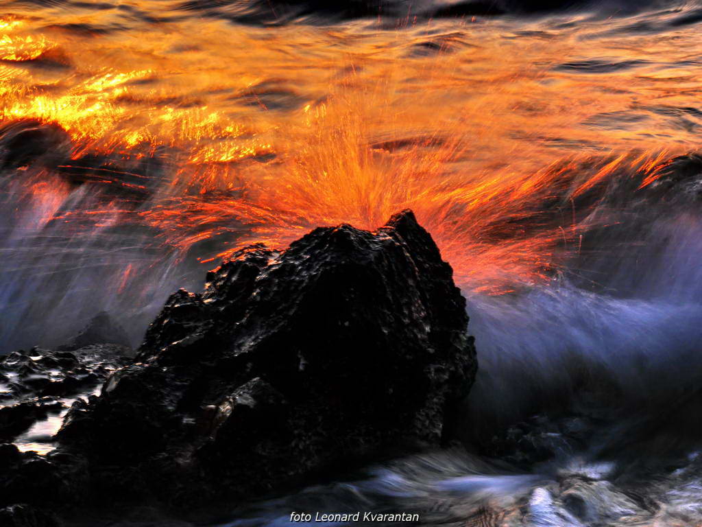 Čarobni smiraj dana na Puntamici 31. kolovoza 2015., Foto: Leonard Kvarantan Čarobni smiraj dana na Puntamici 31. kolovoza 2015., Foto: Leonard Kvarantan