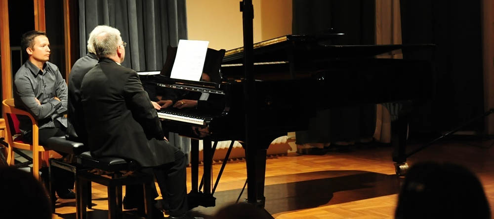 51. Glazbene večeri u Sv. Donatu: Glasovirski duo Jando i Mocsari, foto: N. Marčev