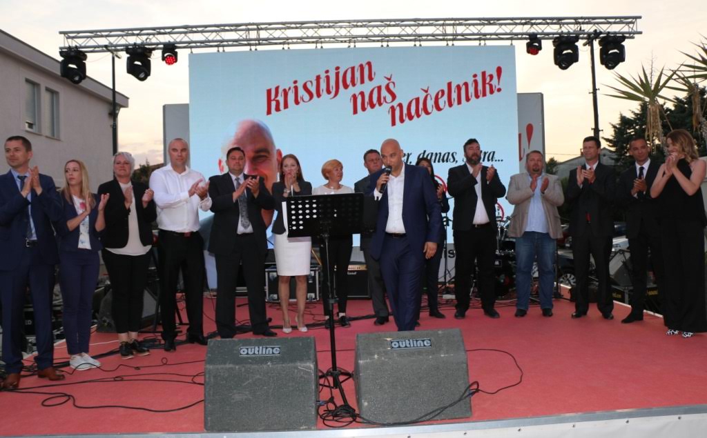 Centralni skup Kristijana Kapovića i njegove liste za Općinsko vijeće