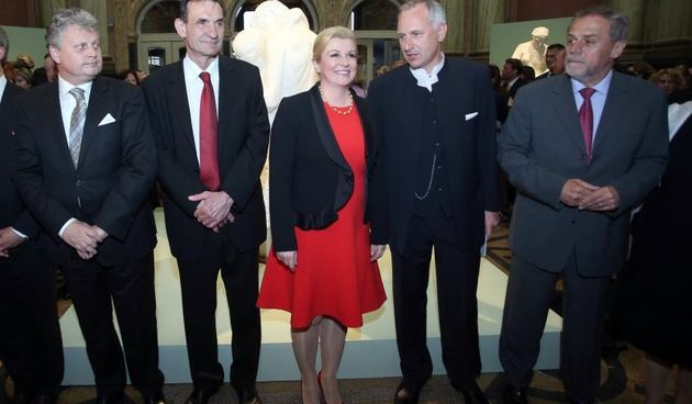 Svecano otvorenje izlozbe Augustea Rodina pod nazivom Rodin u Mestrovicevom Zagrebu. Photo: Igor Kralj/PIXSELL