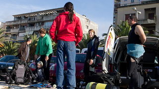 Ronilacki klub Sv. Roko – čišćenje, uvala Jazine, foto: Leo Banić