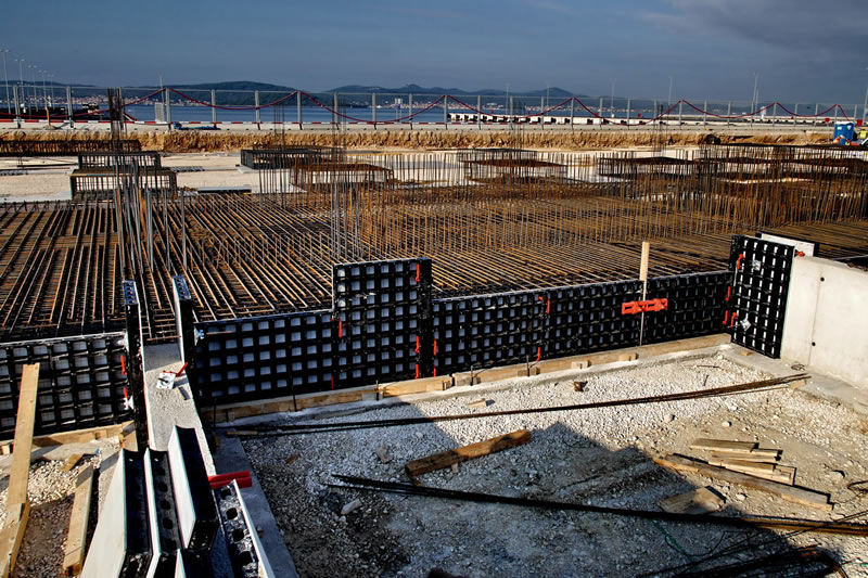 Izgradnja zgrade terminala u putničkoj luci Gaženica, foto: Lučka uprava Zadar Izgradnja zgrade terminala u putničkoj luci Gaženica, foto: Lučka uprava Zadar