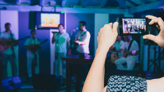 Klapa Kampanel @ Menfisto bar, 18.7.2015. (foto: Ivan Toman) Klapa Kampanel @ Menfisto bar, 18.7.2015. (foto: Ivan Toman)