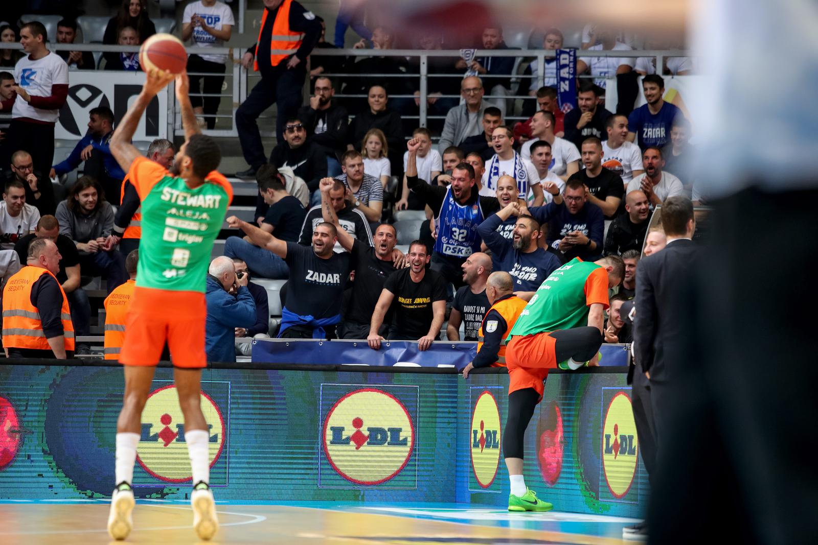 AdmiralBet ABA liga, 23. kolo: KK Zadar – KK Cedevita Olimpija 88-65 AdmiralBet ABA liga, 23. kolo: KK Zadar – KK Cedevita Olimpija 88-65