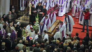Posljednji ispraćaj nadbiskupa Ivana Prenđe (foto: Marin Gospić)