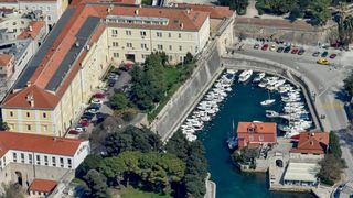 Zadar iz zraka, zračna panorama