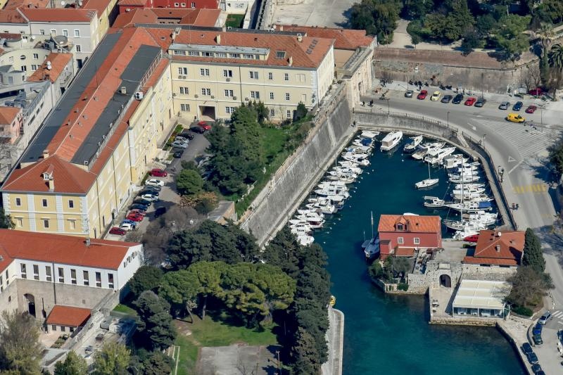 Zadar iz zraka, zračna panorama