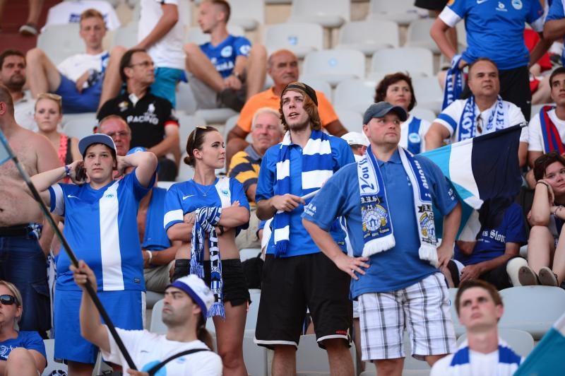 Stadion Poljud, Split – Uzvratna utakmica doigravanja za Europsku ligu, HNK Hajduk – FC Slovan Liberec 0-1. Photo: PIXSELL