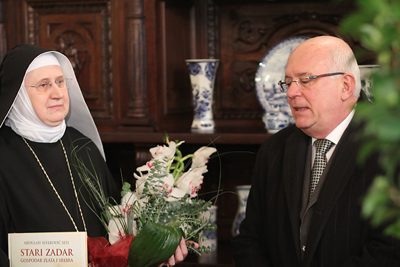Gradonačelnik sa suradnicima u posjeti Benediktinskom samostanu