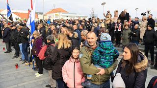 Kolona sjećanja u Vukovaru 18. studenog 2021. Kolona sjećanja u Vukovaru 18. studenog 2021.