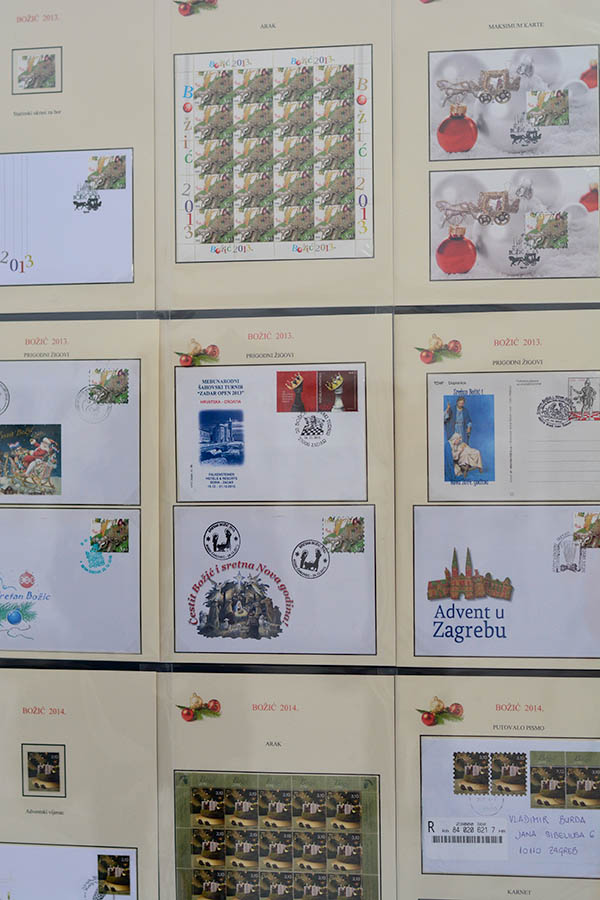 Filatelistička izložba pod nazivom Hrvatski Božić ; foto Iva Perinčić