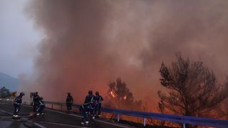 Tučepi: Požar se širi, zahvatio ranč i kuće, vatrogasci u akciji