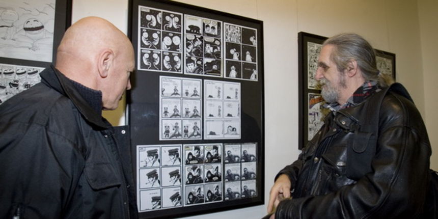 Rijeka, 101210.
Danas su Rijeci otvoreni dani strip kulture pod nazivom  “Rijeka dobrog stripa”. Od danas do nedjelje 12 prosinca priredjen je niz raznovrsnih manifestacija, izlozbe, strip radionice, strip burze, projekcije filmova, promocije strip albuma