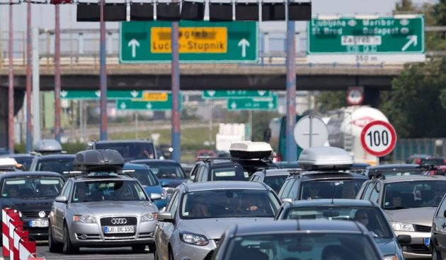 Pojačan je promet na autocesti A1 u smjeru unutrašnjosti, Photo: Davor Puklavec/PIXSELL