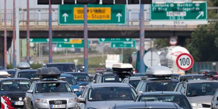 Pojačan je promet na autocesti A1 u smjeru unutrašnjosti, Photo: Davor Puklavec/PIXSELL