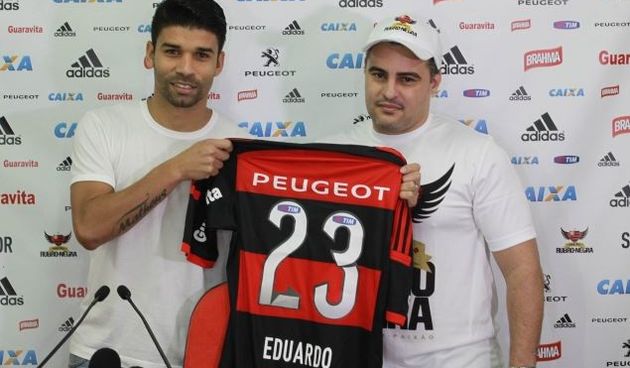 Eduardo da Silva, foto: flamengo.com.br