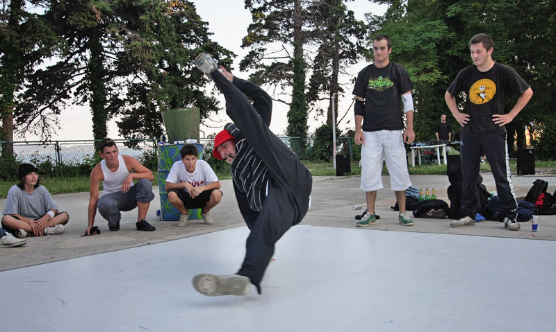 Grafiti, Hip hop & Break battles – Kapetanski park (foto: Marin Gospić)