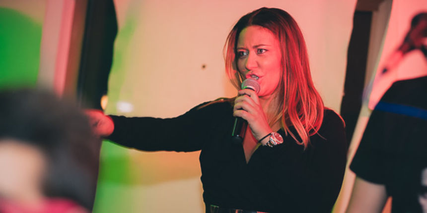 Ana Nikolić @ Hitch bar, 2.5.2015. (Foto: Ivan Toman)