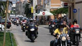 Karusel bikera na Branimirovoj obali u Zadru, Foto: Mladen Malik