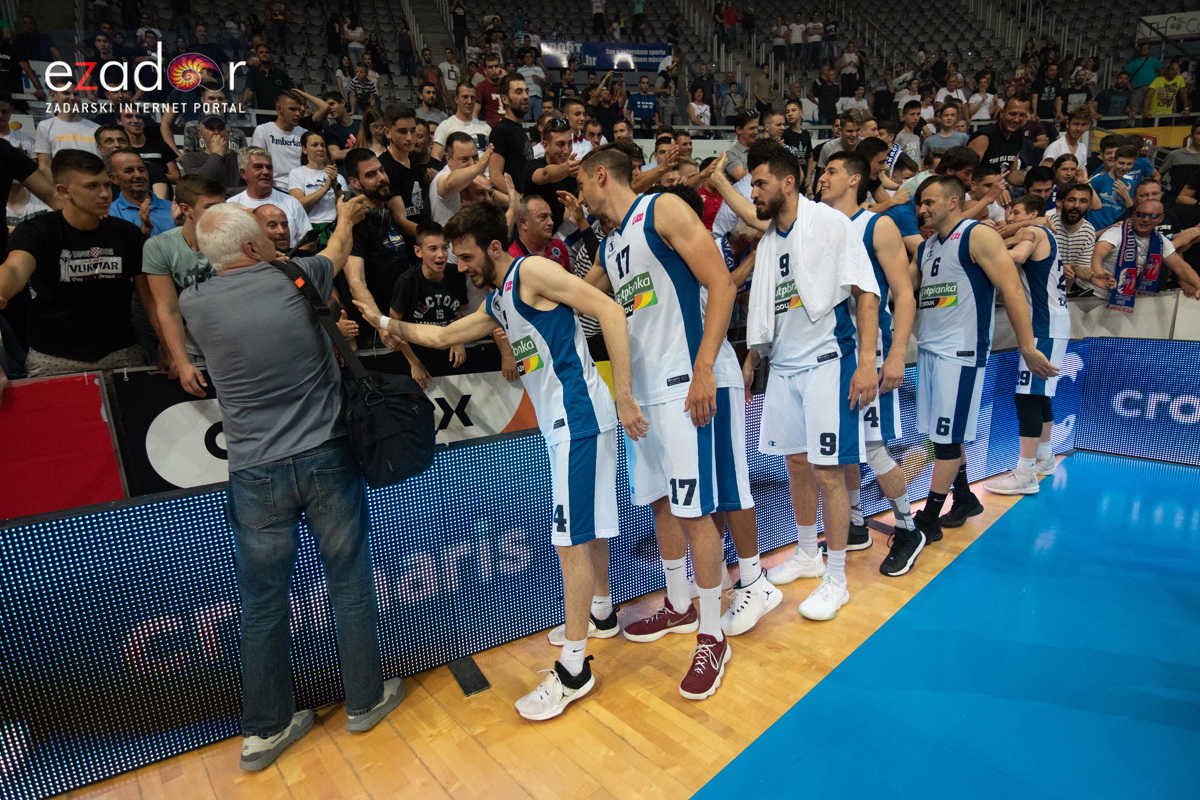 Polufinale doigravanja HT Premijer lige, 1. utakmica: KK Zadar – KK Cibona 89-78