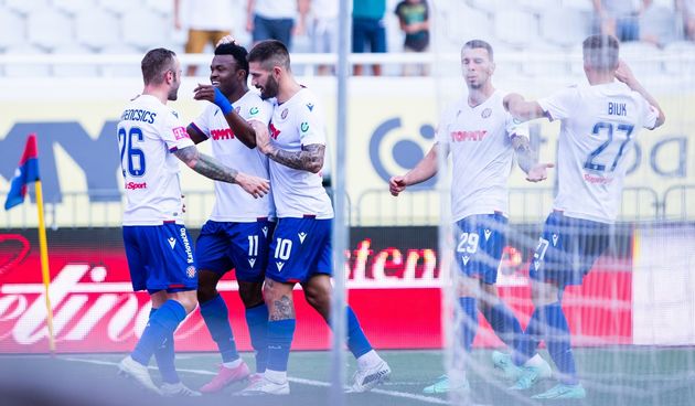 HNK Hajduk – HNK Sibenik 1-0.