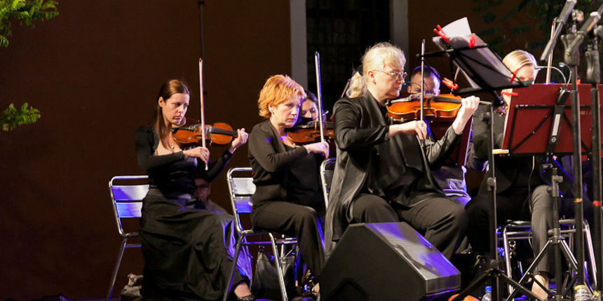 Salsa filarmonica, Zagrebačka filharmonija pod ravnanjem Alana Bijelinskog, uz nastupe Ricarda Luquea i Olvide Ruiz Castellanos, foto: Darko Belancic
