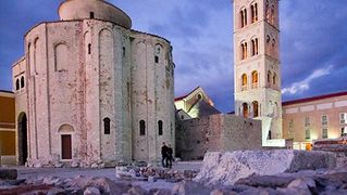 Zadarski suton 7. siječnja 2013. (foto:Saša Čuka)