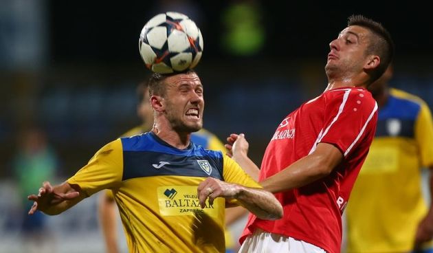 01.08.2015., Zapresic – 4. kolo MaxTV Prve HNL: NK Inter – RNK Split. Ivan Celikovic, Miro Slavica. Photo: Slavko Midzor/PIXSELL