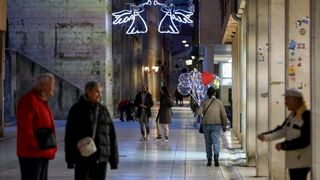 Blagdanske dekoracije u centru Zadra Blagdanske dekoracije u centru Zadra