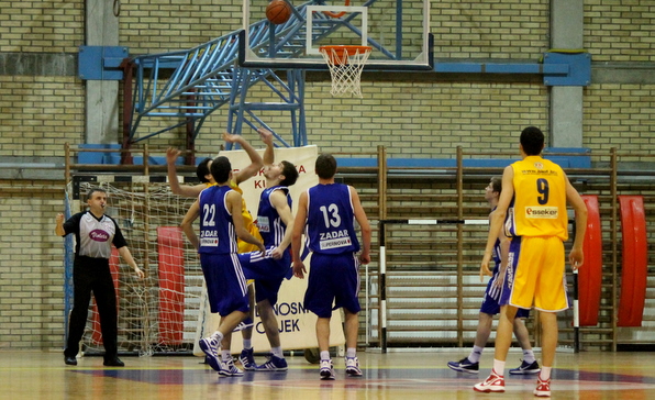 KK VrOS Darda – KK Zadar 86-88, Foto: Hrvoje Knežević