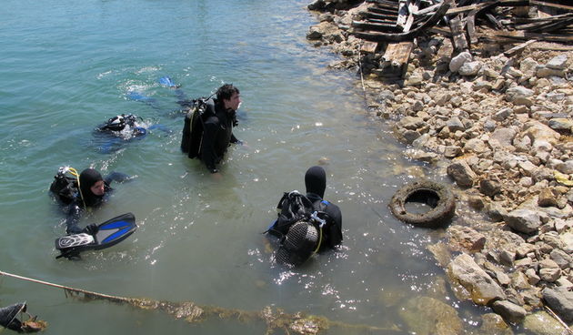 “Plava čistka” – zajednička akcija ronioca i volontera