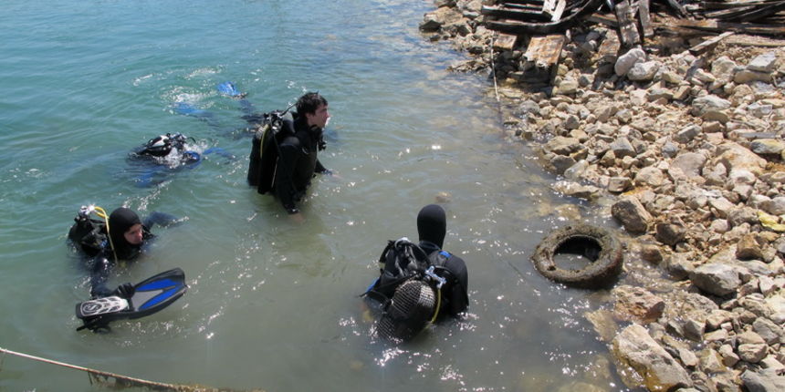 “Plava čistka” – zajednička akcija ronioca i volontera