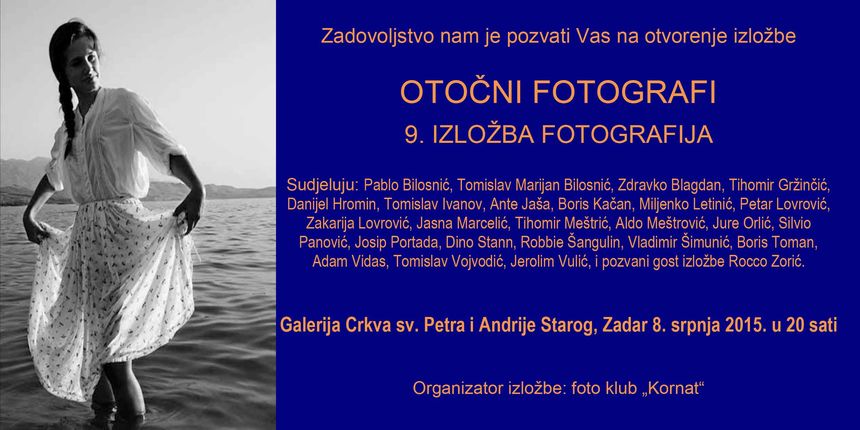9. izložba Otočni fotografi 8. srpnja 9. izložba Otočni fotografi 8. srpnja