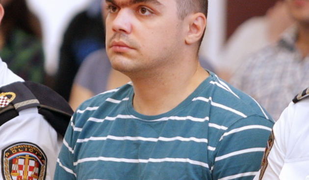 Split, 080513.
Na Zupanijskom sudu u Splitu danas je zapocelo sudjenje Ediju Misicu za ubojstvo Meksikanke Selene Graciano Macendo.
Na fotografiji: Edi Misic.
Foto: Duje Klaric / CROPIX