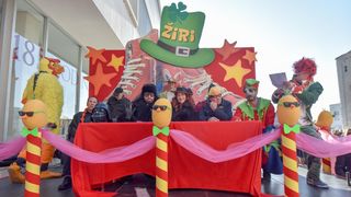 Zadarski karneval 2018: Povorka maškaranih skupina gradskim ulicama Zadarski karneval 2018: Povorka maškaranih skupina gradskim ulicama